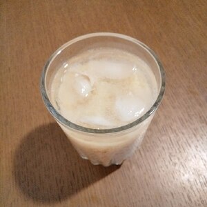 アイス☆ライチレモネードプロテインミルクティー♪